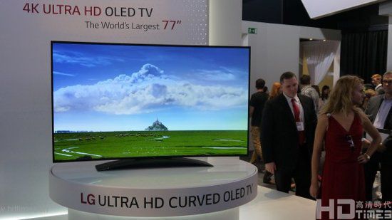 LG推出77英寸4K级曲面OLED电视 成本极高